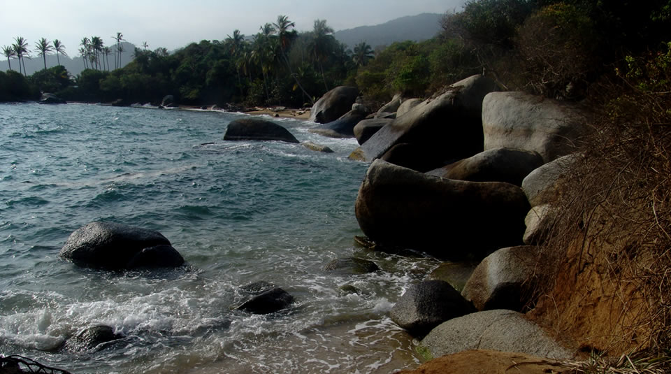 Costa Caribe en Tayrona