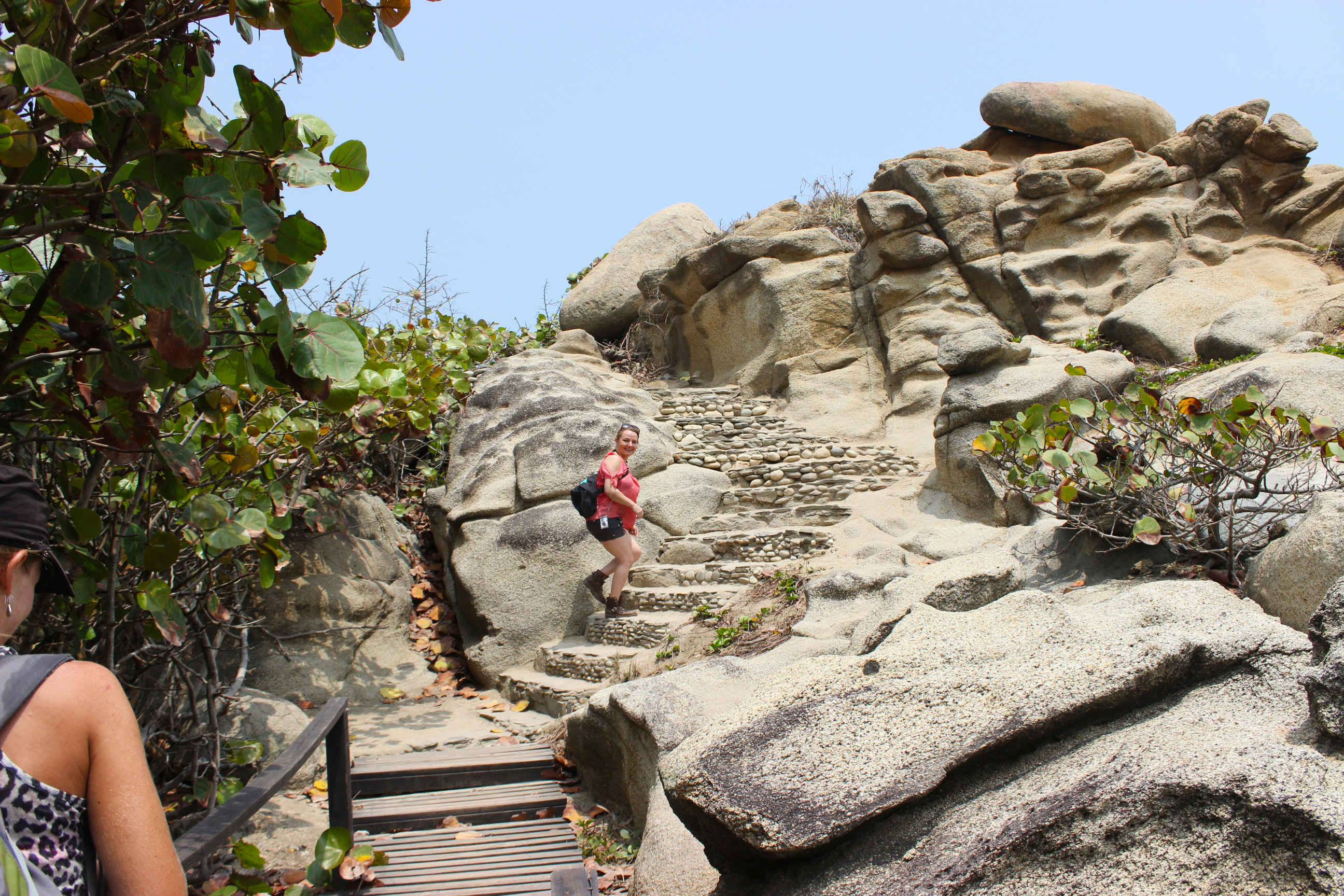 Sendero de turismo de naturaleza en Tayrona